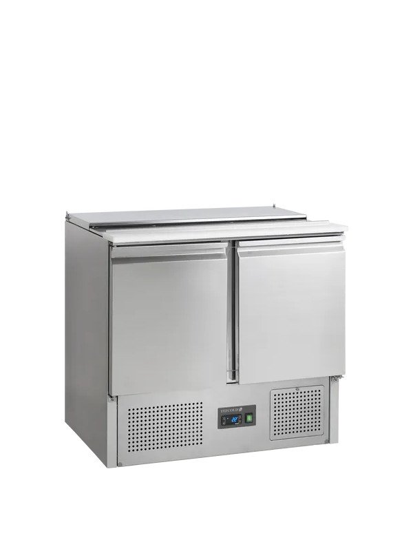 Saladette kylbänk 260L SA920, 2 dörrar