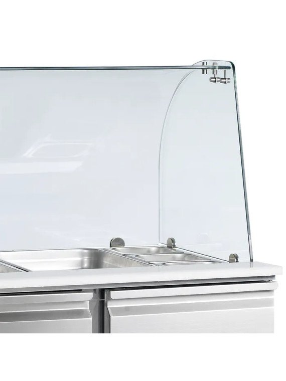 Saladette kylbänk 260L SA920, 2 dörrar