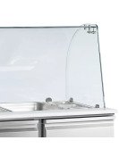 Saladette kylbänk 260L SA920, 2 dörrar