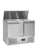 Saladette kylbänk 270L SA1045, 2 dörrar