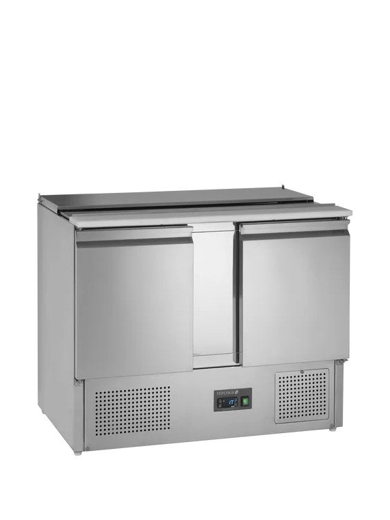 Saladette kylbänk 270L SA1045, 2 dörrar