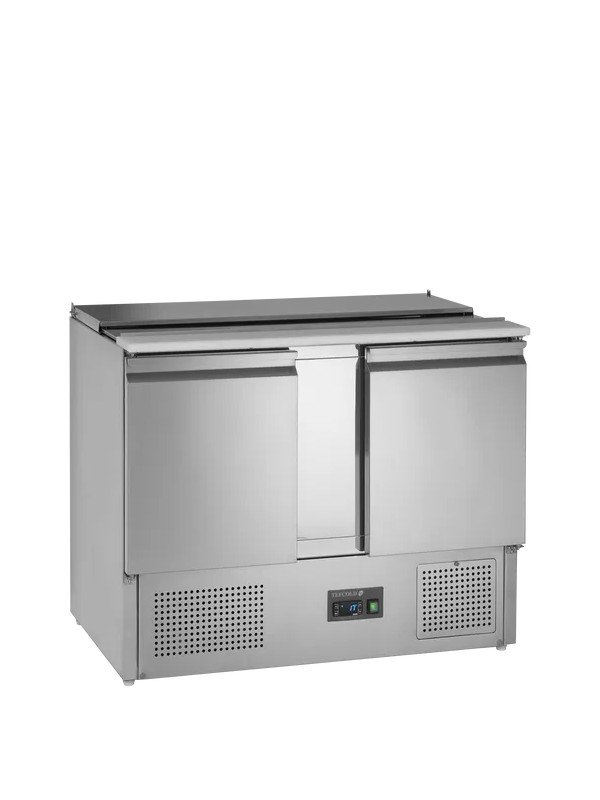 Saladette kylbänk 270L SA1045, 2 dörrar