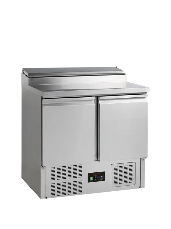 Saladette kylbänk 260L GSS20, 2 dörrar