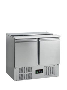 Saladette kylbänk 260L GS92, 2 dörrar