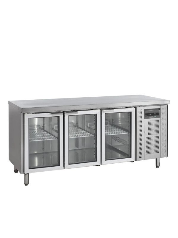 Kylbänk CK7310G, 3 glasdörrar