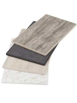 Rektangulär utomhusskiva 115x70cm