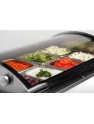 Kyldisplay 67L, 8 x GN 1/6-100