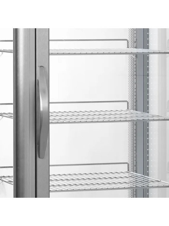 Kyldisplay UPD 200 468L, aluminiumfinish
