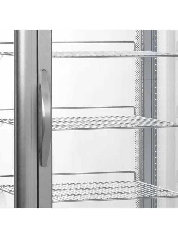 Kyldisplay UPD 200 468L, aluminiumfinish
