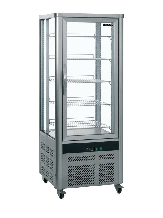 Kyldisplay UPD 200 468L, aluminiumfinish