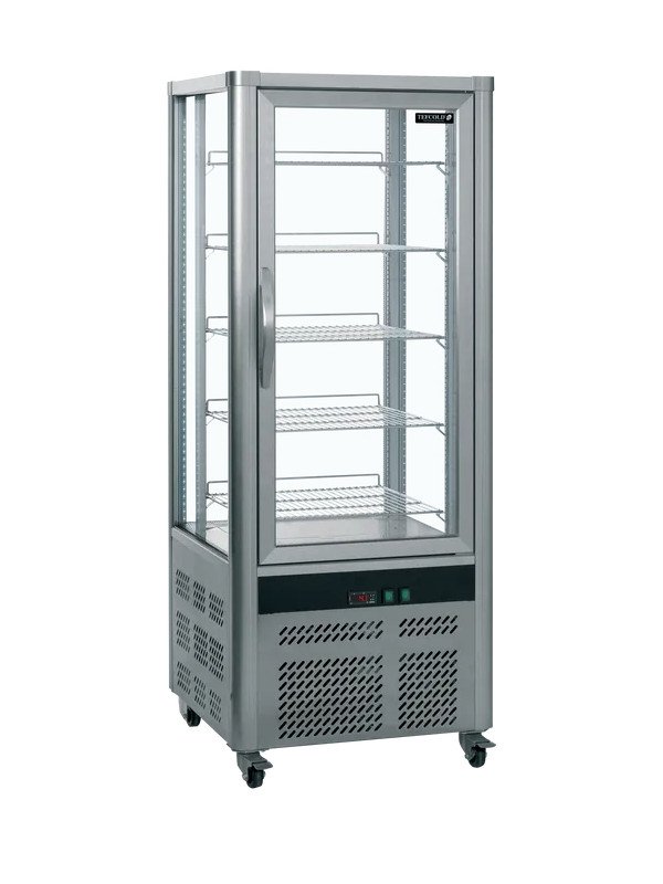 Kyldisplay UPD 200 468L, aluminiumfinish
