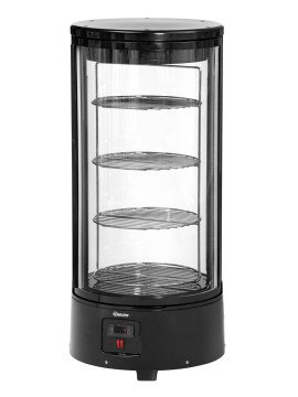 Tårtkyl 72L, roterade hyllor