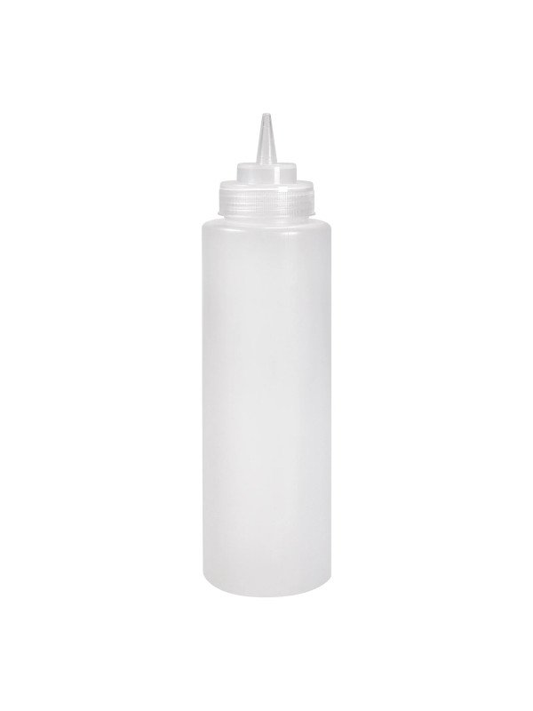 Dressingflaska 0,95 L transparent
