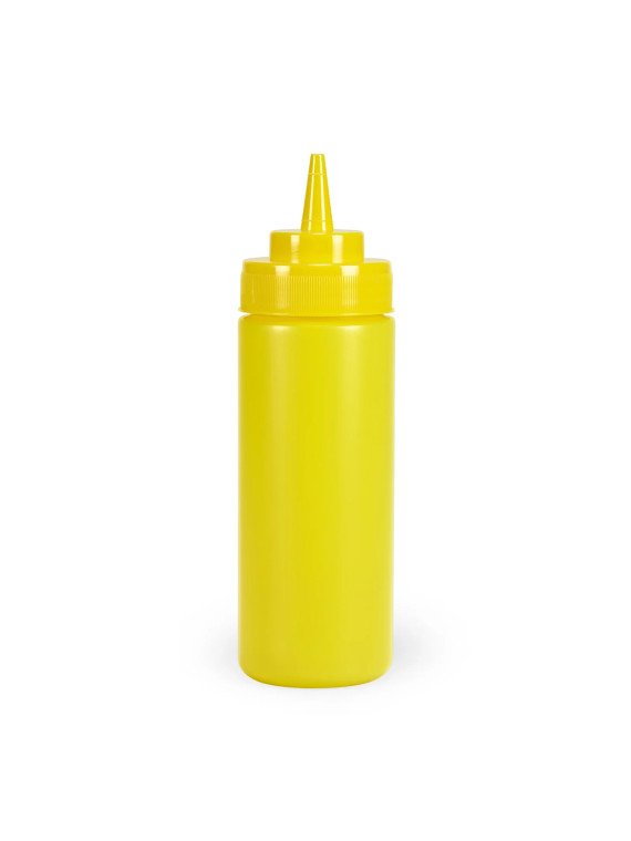 Dressingflaska 0,34 L gul