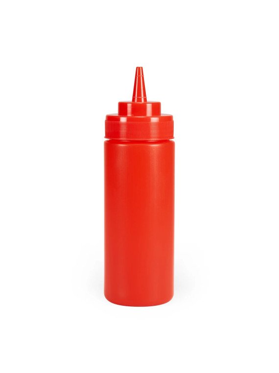 Dressingflaska 0,34 L röd