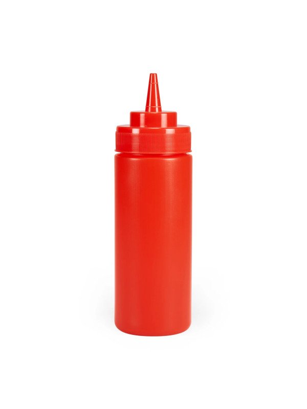 Dressingflaska 0,34 L röd