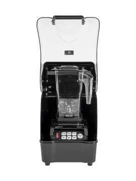 Blender med huv för ljudreduktion