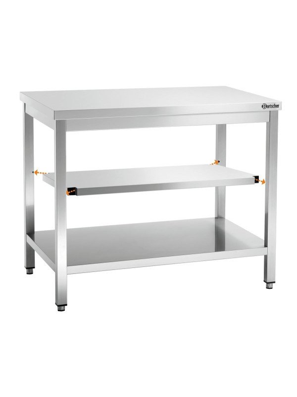 Mellanhylla arbetsbänk 100cm