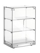 Buffédisplay 405 med 3 hyllplan, glas