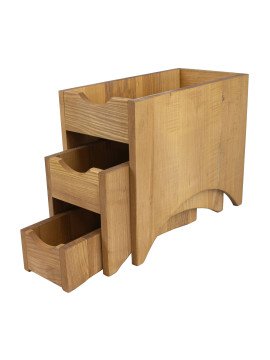 Displayställning med 3 fack, Ek