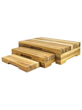 Upphöjare 3 stegs ställning, ek