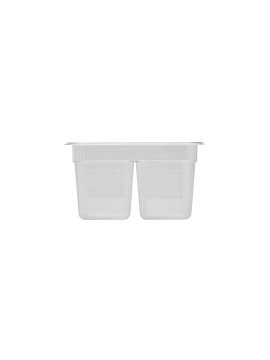 Plastkantin GN 1/4-150, tvådelad transp