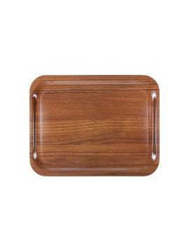 Bricka 36x28 cm Teak