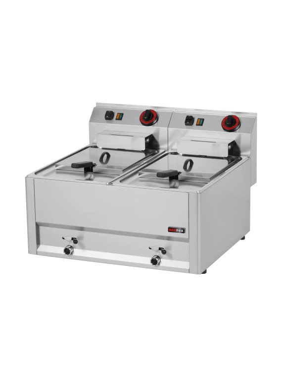 Dubbel Fritös REDFOX FE 60 ELT 2x8 L 9 kW