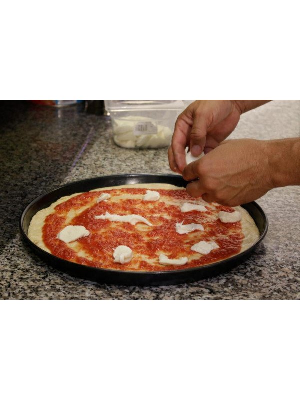 Pizzaform Ø 20cm, blåstål